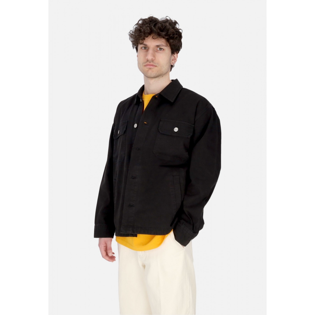 giubbotto uomo division shirt jacket PIGMENT BLACK