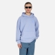 felpa leggera cappuccio uomo pigment eyes icon extra heavy hoodie PIGMENT HYDRANGEA