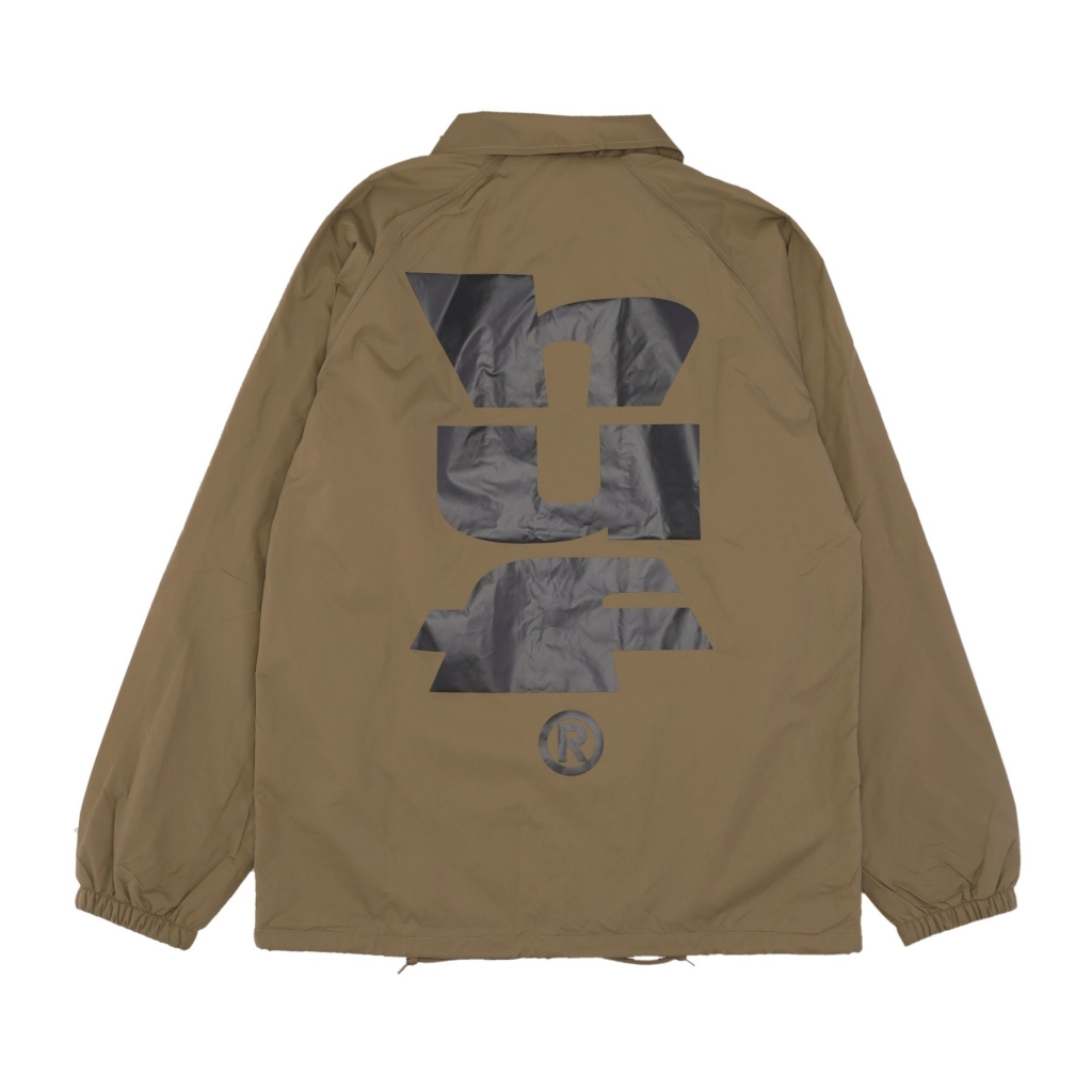 giacca coach jacket uomo megablast coaches jacket CAMEL