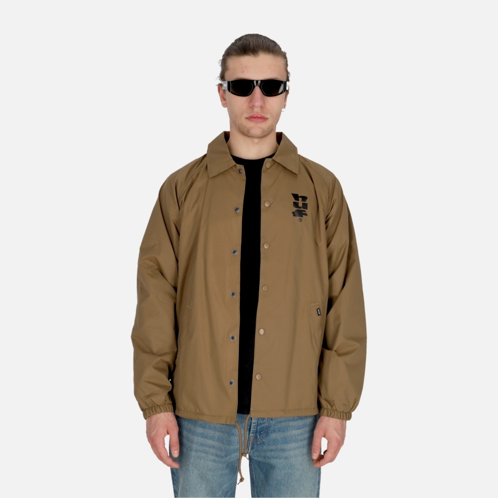 giacca coach jacket uomo megablast coaches jacket CAMEL