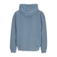 felpa leggera cappuccio uomo pigment collegiate extra heavy hoodie PIGMENT CORONET BLUE