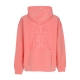 felpa leggera cappuccio uomo pigment eyes icon extra heavy hoodie PIGMENT SHELL PINK