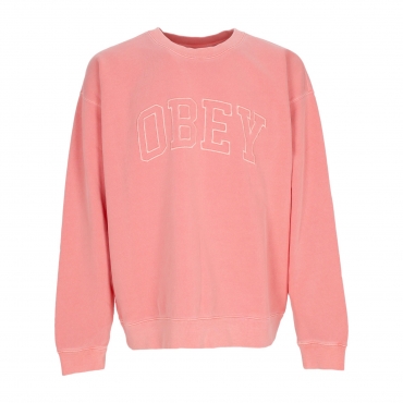 felpa leggera girocollo uomo pigment collegiate extra heavy crew fleece PIGMENT SHELL PINK