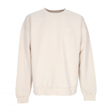 felpa leggera girocollo uomo lowercase pigment crew fleece PIGMENT CLAY