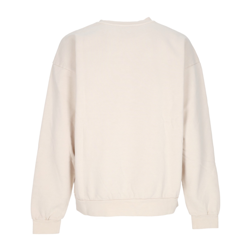 felpa leggera girocollo uomo lowercase pigment crew fleece PIGMENT CLAY