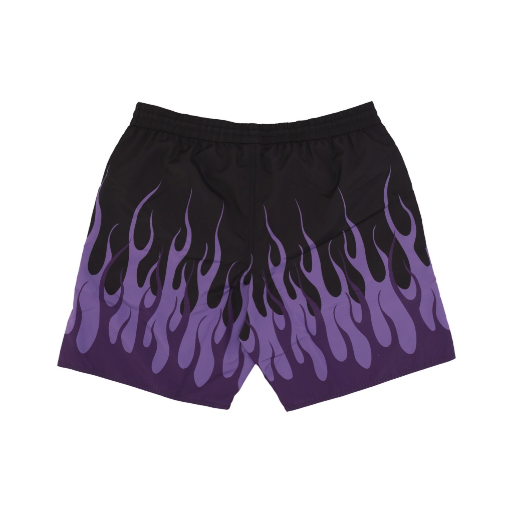 costume pantaloncino uomo double flames swimwear BLACK/PURPLE