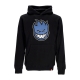 felpa cappuccio uomo bighead fill hooded BLACK/NAVY/WHITE