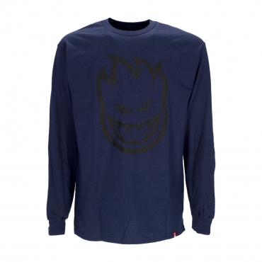 maglietta manica lunga uomo bighead l/s tee NAVY/BLACK