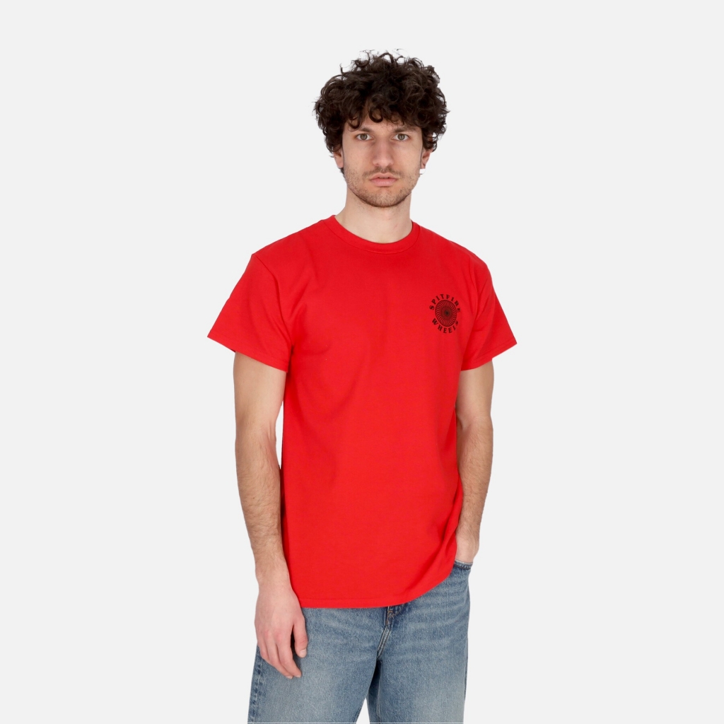 maglietta uomo og classic fill tee RED/BLACK/WHITE