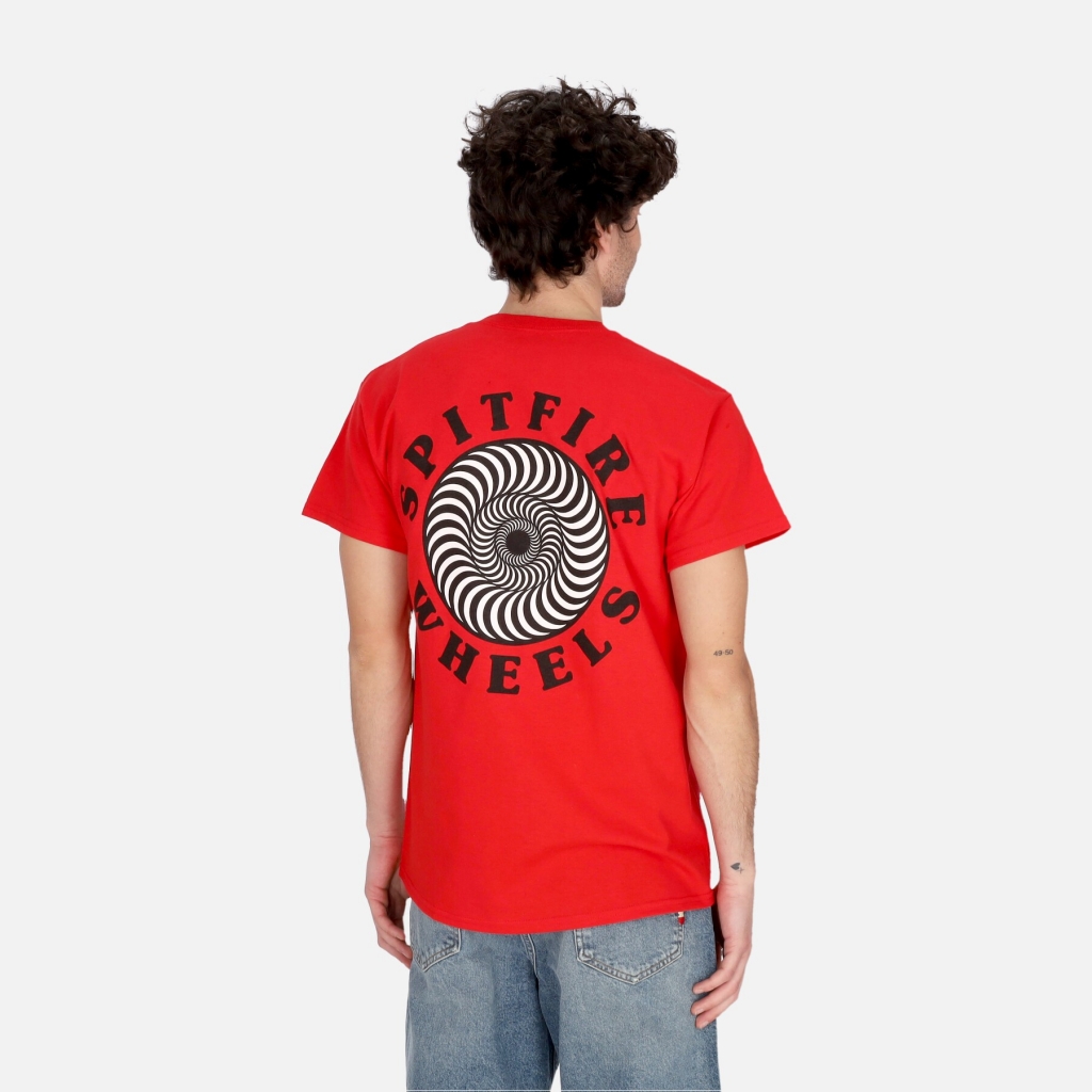 maglietta uomo og classic fill tee RED/BLACK/WHITE