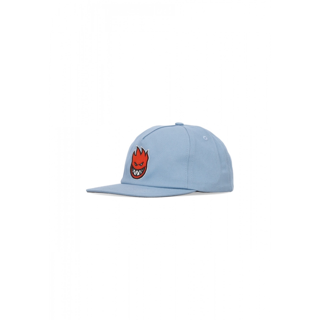 cappellino visiera piatta uomo bighead fillcap LIGHT BLUE/RED