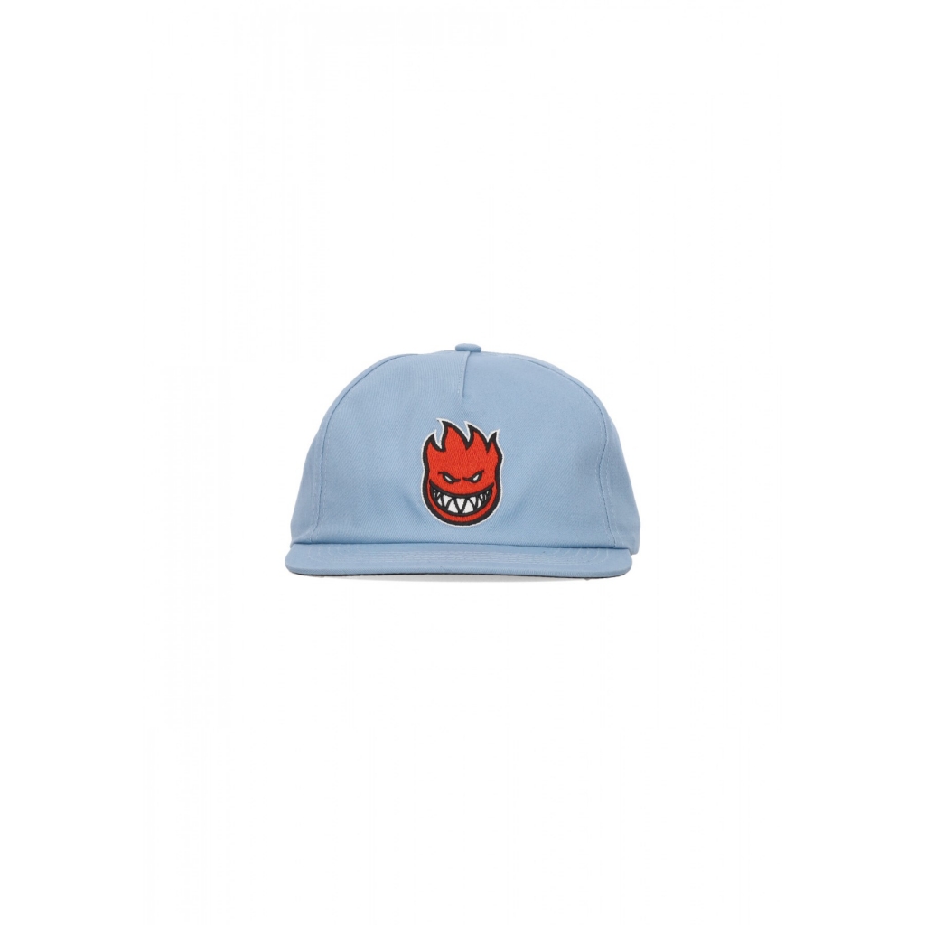 cappellino visiera piatta uomo bighead fillcap LIGHT BLUE/RED