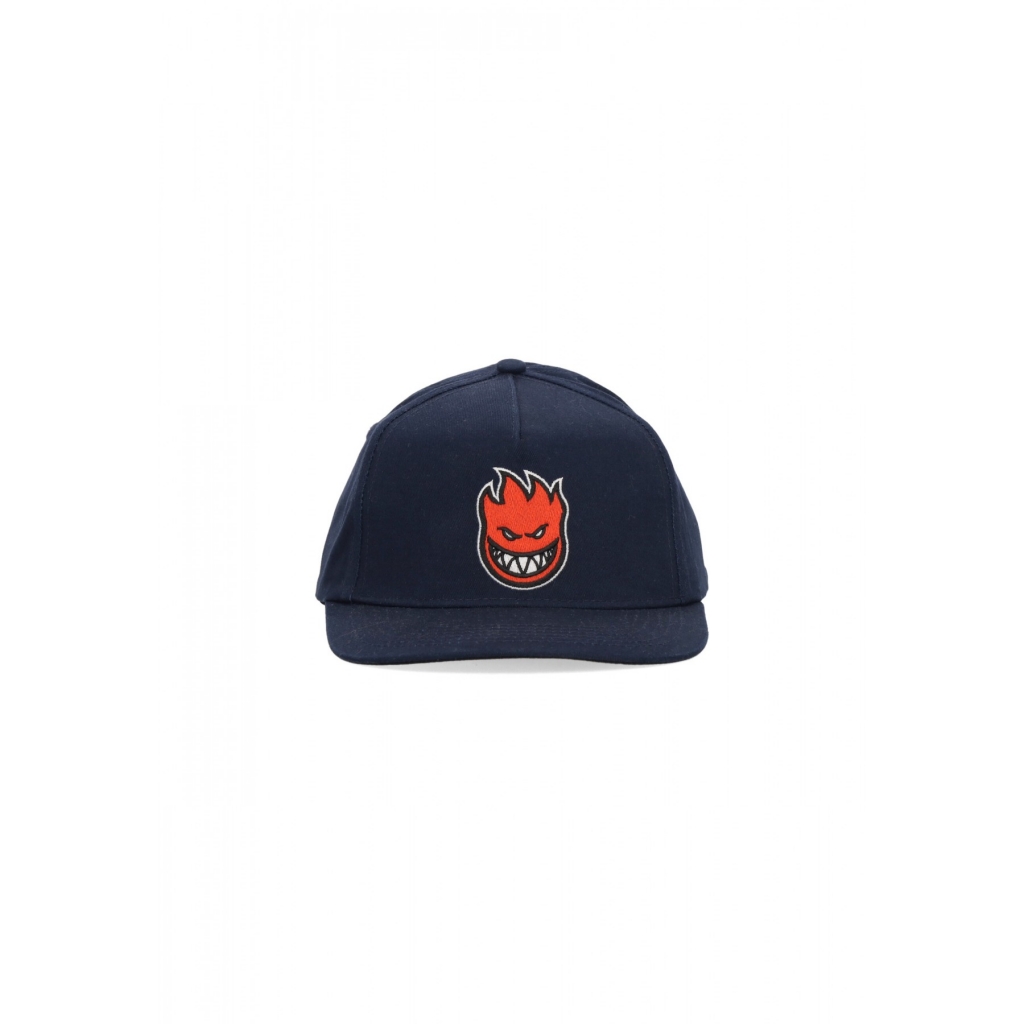 cappellino visiera piatta uomo bighead fill snapback NAVY/RED