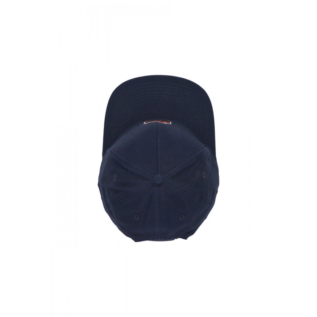 cappellino visiera piatta uomo bighead fill snapback NAVY/RED