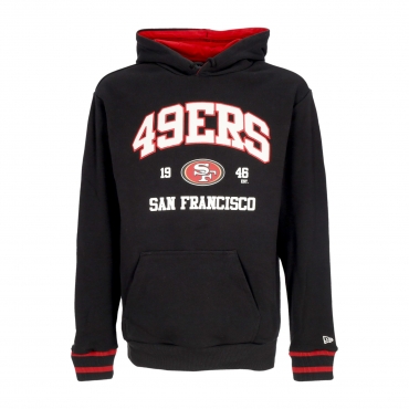 felpa leggera cappuccio uomo nfl oversized hoodie saf49e BLACK/SCARLET