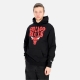 felpa leggera cappuccio uomo nba script oversize hoodie chibul BLACK/FRONT DOOR RED