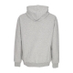 felpa leggera cappuccio uomo nba script oversize hoodie loslak HEATHER GREY/TRUE PURPLE