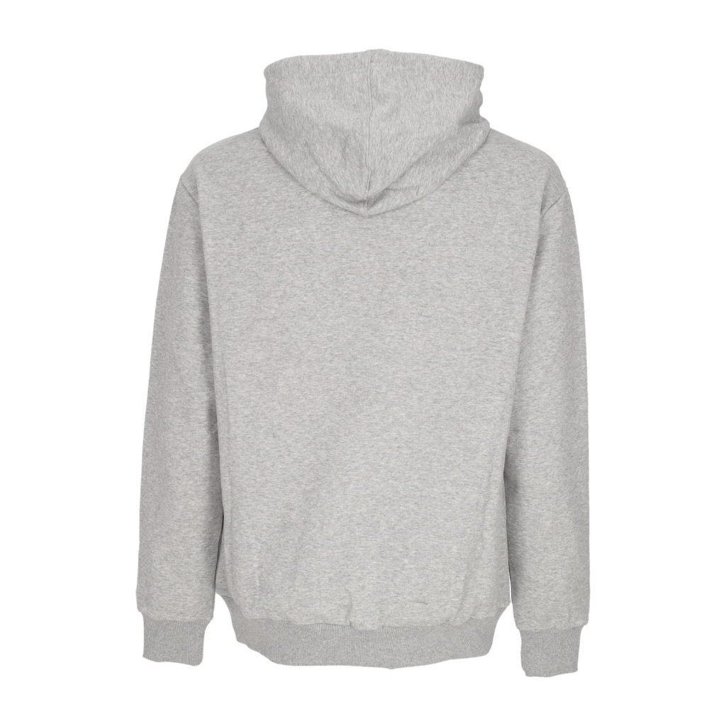 felpa leggera cappuccio uomo nba script oversize hoodie loslak HEATHER GREY/TRUE PURPLE