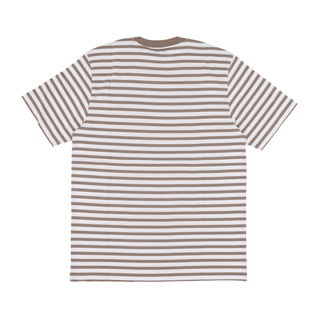 maglietta uomo seidler pocket tee SEIDLER STRIPE/BRANCH/WHITE