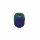 cappellino visiera piatta uomo mlb team colour 5950 losdod DARK ROYAL/WHITE/KELLY GREEN