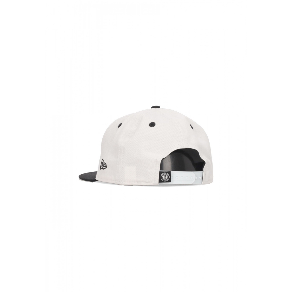 cappellino visiera piatta uomo nba white crown 950 bronet WHITE/BLACK