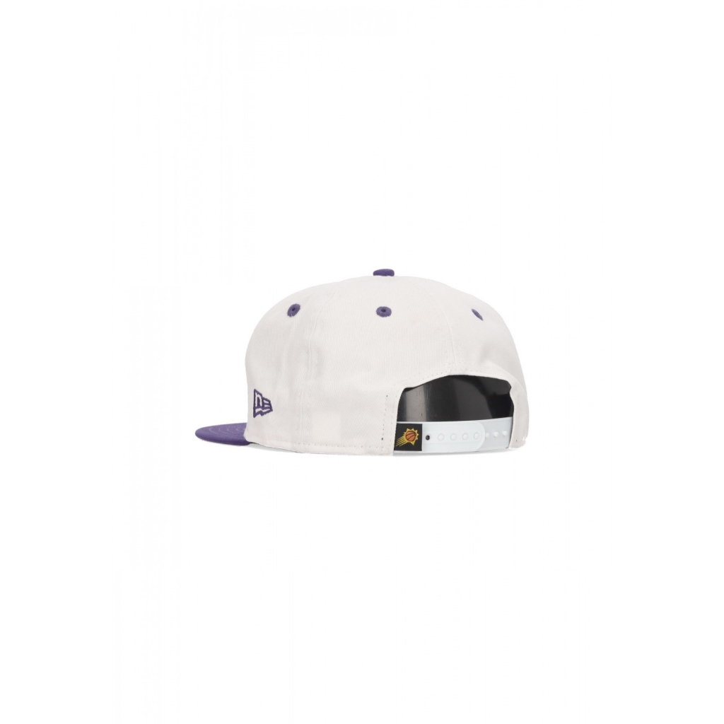 cappellino visiera piatta uomo nba white crown 950 phosun WHITE/PURPLE