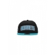cappellino visiera piatta uomo nba golfer chahor BLACK/TEAL