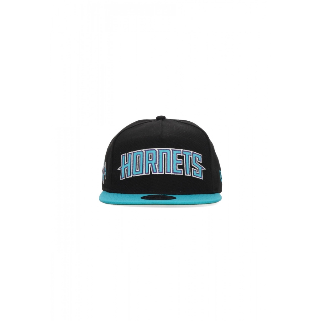 cappellino visiera piatta uomo nba golfer chahor BLACK/TEAL