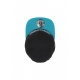 cappellino visiera piatta uomo nba golfer chahor BLACK/TEAL