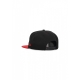 cappellino visiera piatta uomo nba golfer chibul BLACK/FRONT DOOR RED