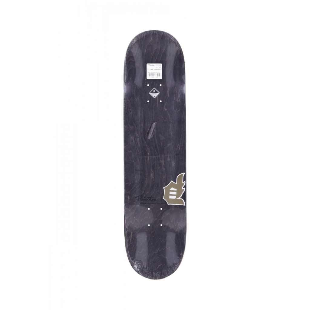 skateboard tavola uomo one team deck x 2pac BLACK