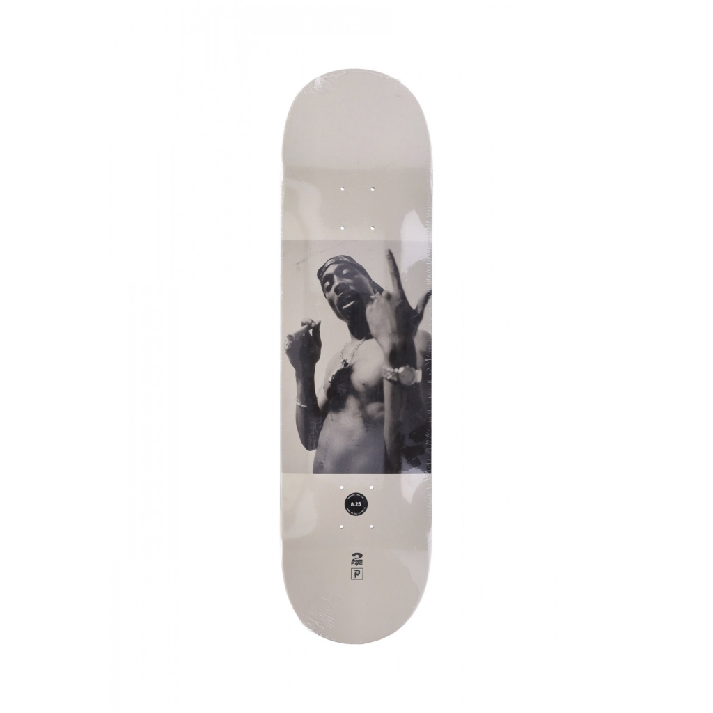 skateboard tavola uomo one team deck x 2pac BLACK