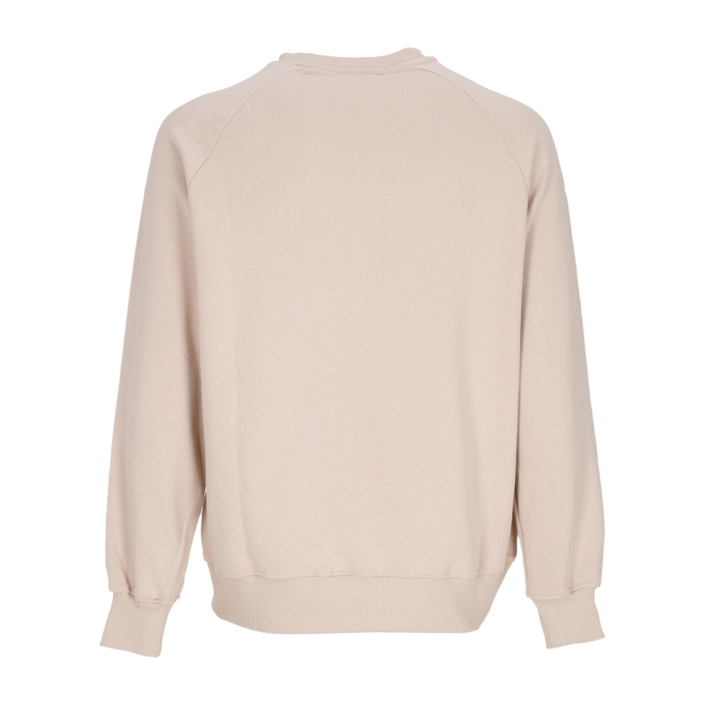 felpa leggera girocollo uomo raglan crewneck IVORY CREAM