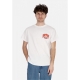 maglietta uomo surf beach tee WHITE