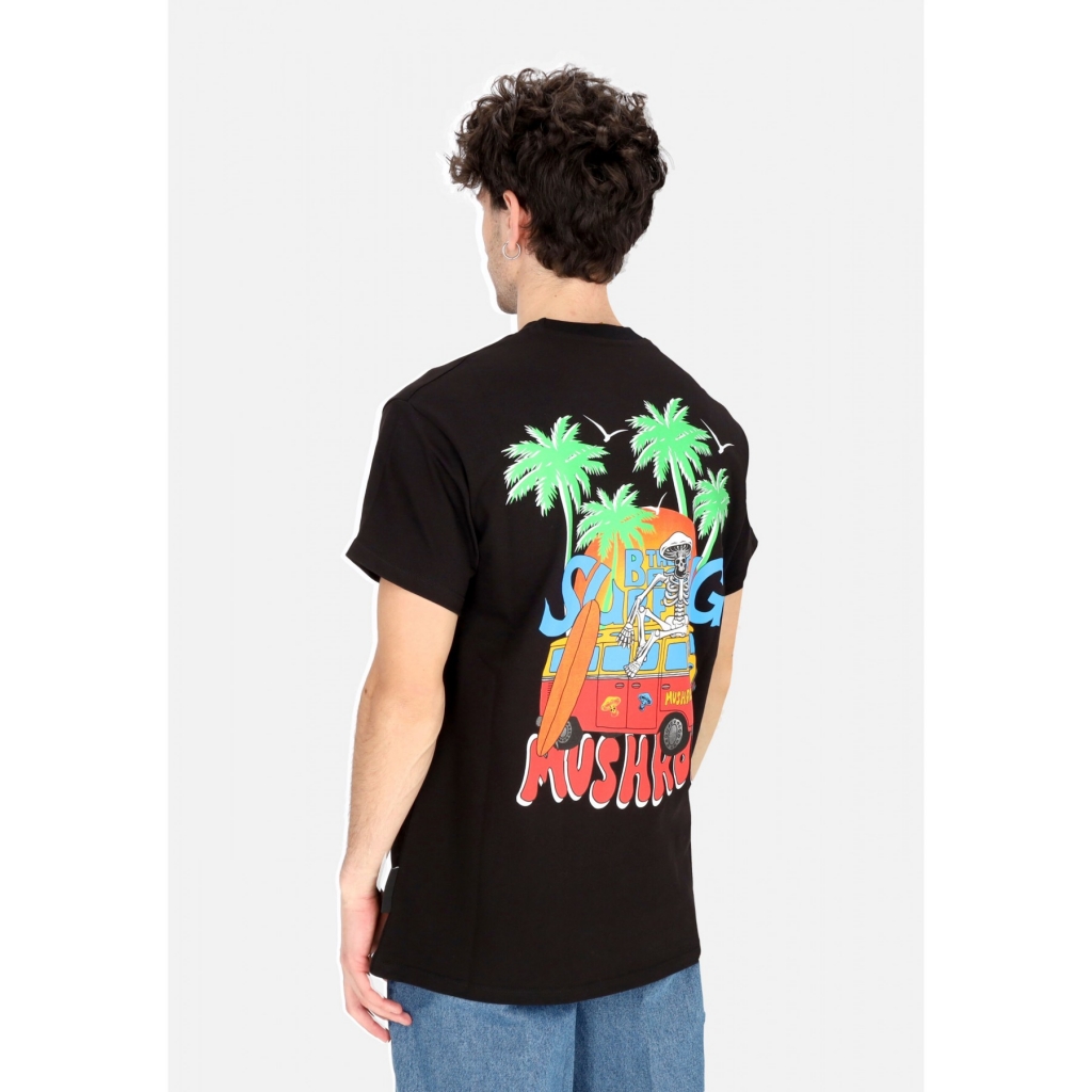 maglietta uomo the best surfing tee BLACK