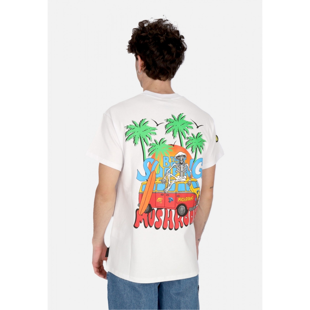 maglietta uomo the best surfing tee WHITE