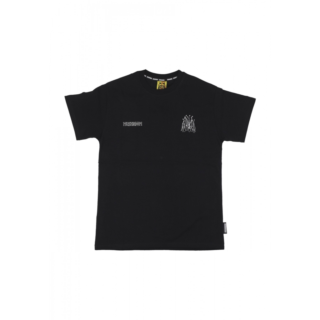 maglietta uomo flame tee BLACK