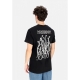 maglietta uomo flame tee BLACK