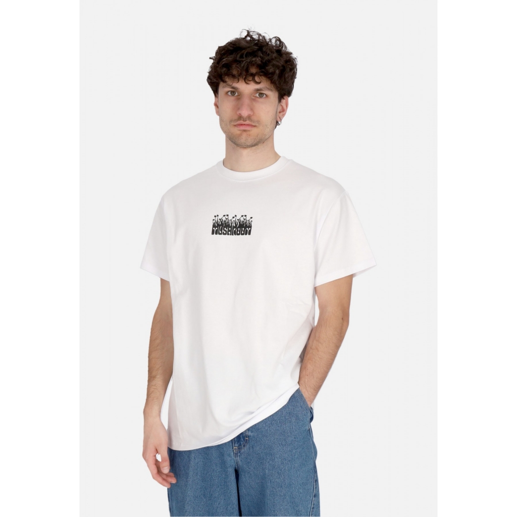 maglietta uomo flame tee WHITE