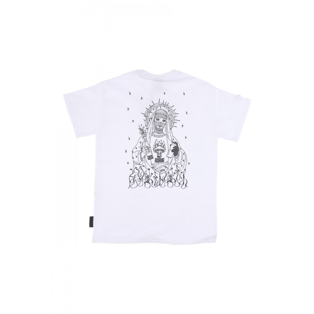 maglietta uomo prayer flame tee WHITE