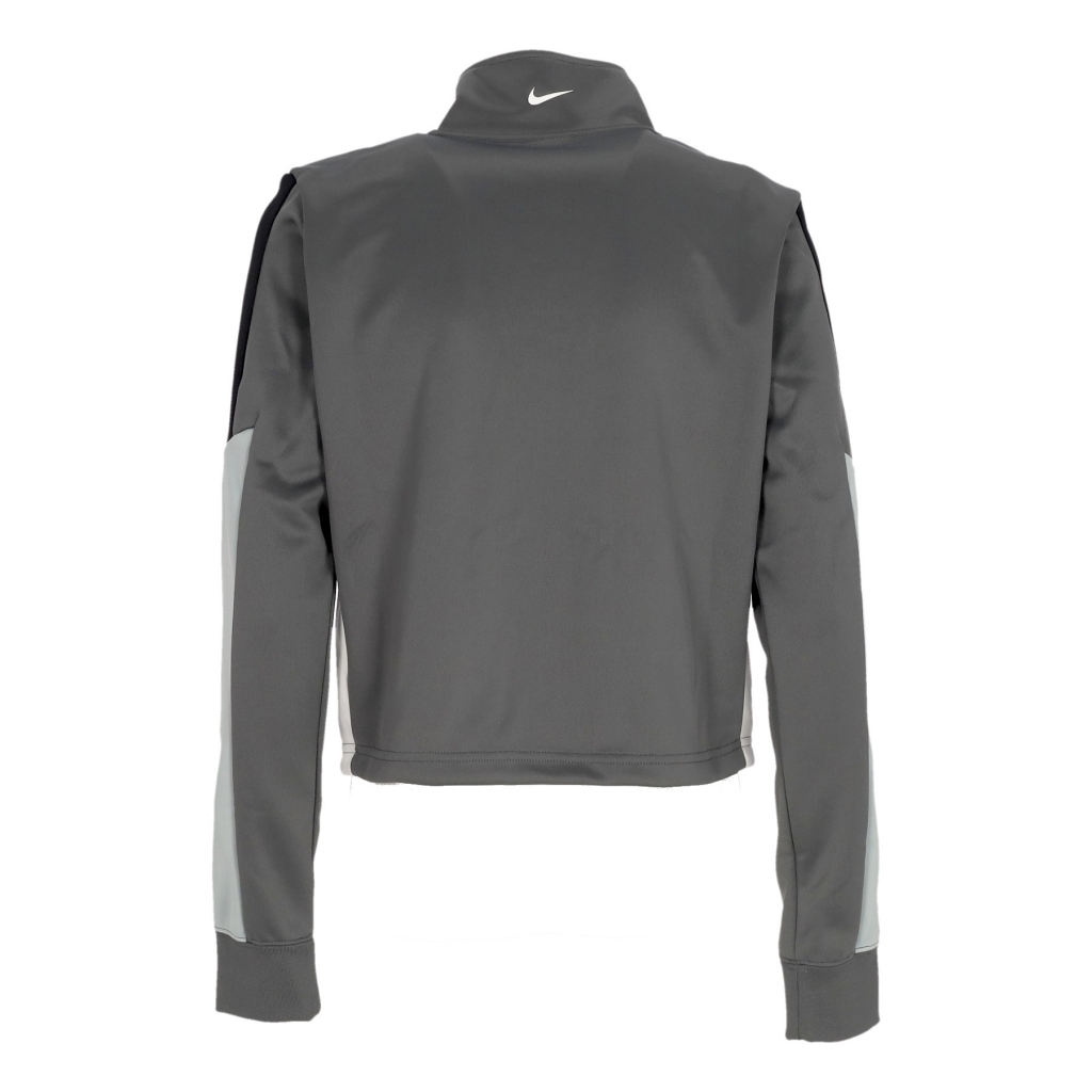 giacca tuta corta donna w sportswear track top IRON GREY/LIGHT PUMICE/WHITE