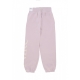 pantalone tuta felpato donna w sportswear phoenix fleece oversized logo pant PLATINUM VIOLET/SMOKEY MAUVE