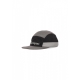 cappellino visiera piatta uomo tech 5panel hat BLACK CINDER