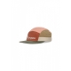 cappellino visiera piatta uomo tech 5panel hat FADED BRICK/FATIGUE