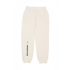 pantalone tuta felpato donna w sportswear fleece pant COCONUT MILK/BLACK