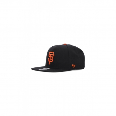 cappellino visiera piatta uomo mlb captain sure shot safgia BLACK/ORANGE