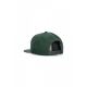 cappellino visiera piatta uomo mlb script under captain oakath DARK GREEN