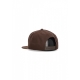 cappellino visiera piatta uomo mlb script under captain sadpad BROWN