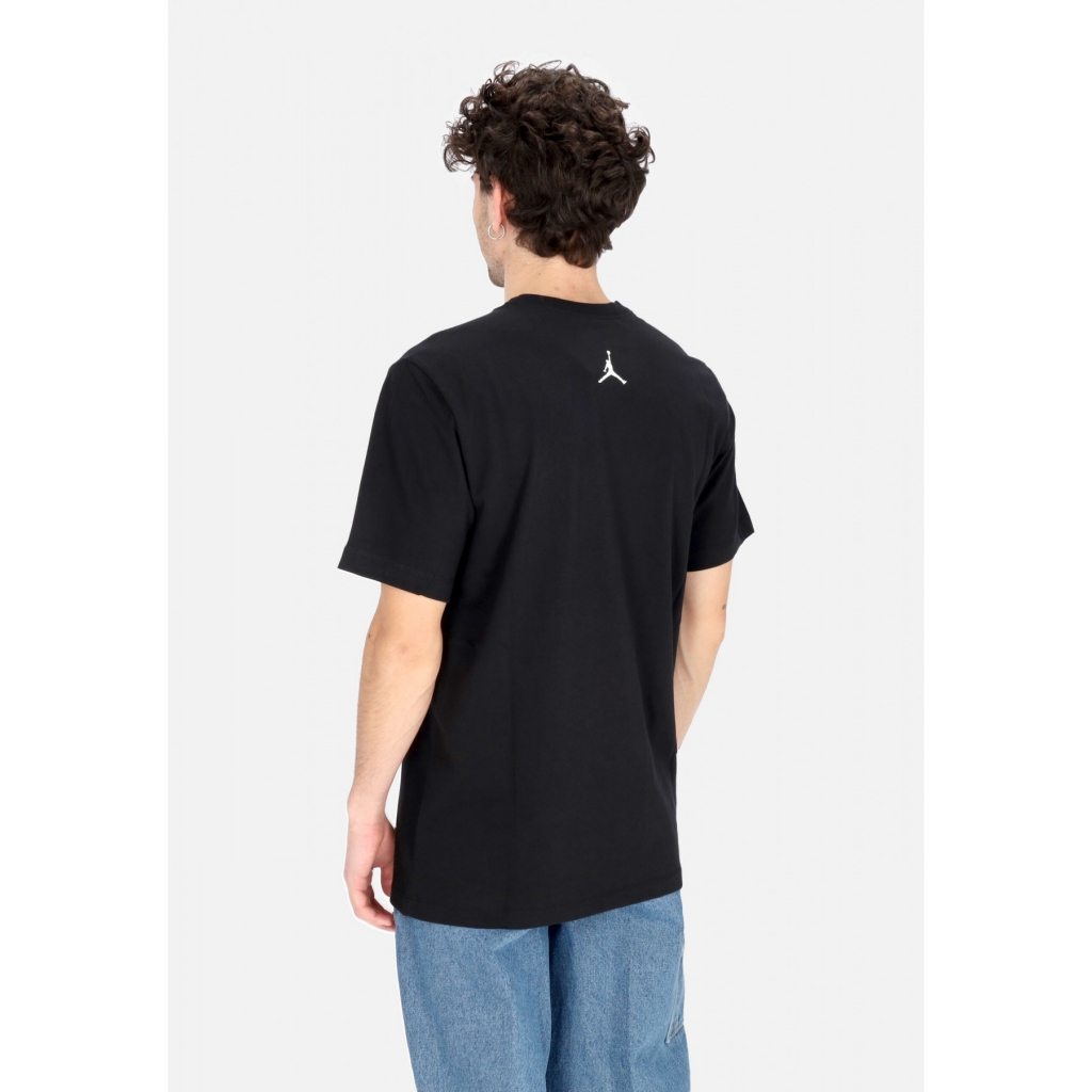 maglietta uomo flight essential gx tee BLACK/WHITE