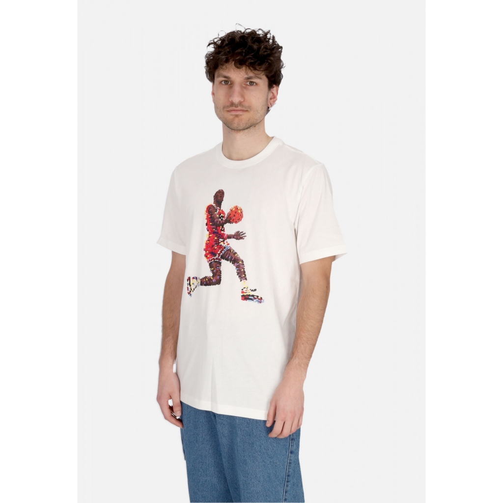 maglietta uomo flight essential gx tee WHITE/BLACK